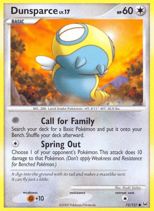 Dunsparce (73/127) [Platinum: Base Set] - for just $0.15! 