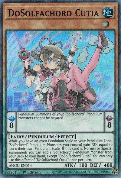 DoSolfachord Cutia (Super Rare) [ANGU-EN014] Super Rare - for just $0.30! 