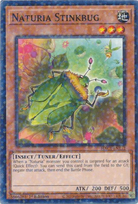 Naturia Stinkbug (Duel Terminal) [HAC1-EN112] Common - for just $0.35! 
