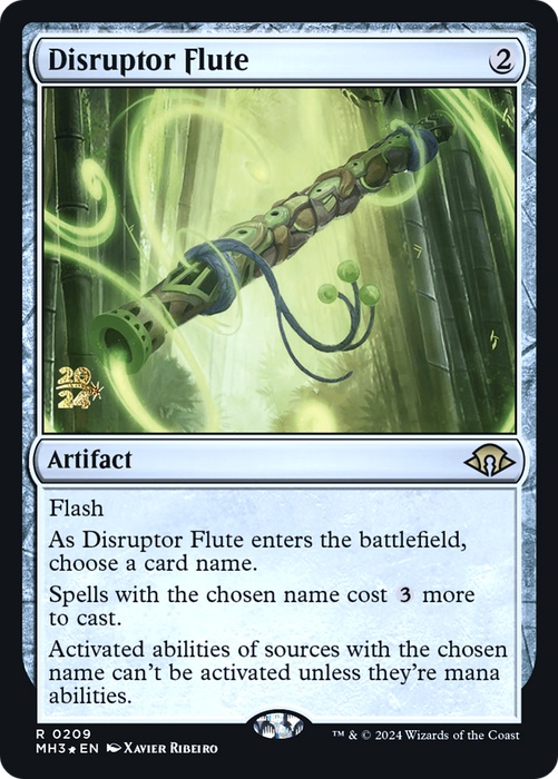 Disruptor Flute (PRE-209) - Modern Horizons 3 Promos Foil - for just $1.30! 