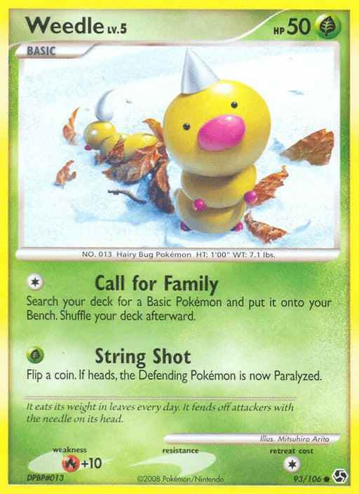 Weedle (93/106) [Diamond & Pearl: Great Encounters] - for just $0.15! 