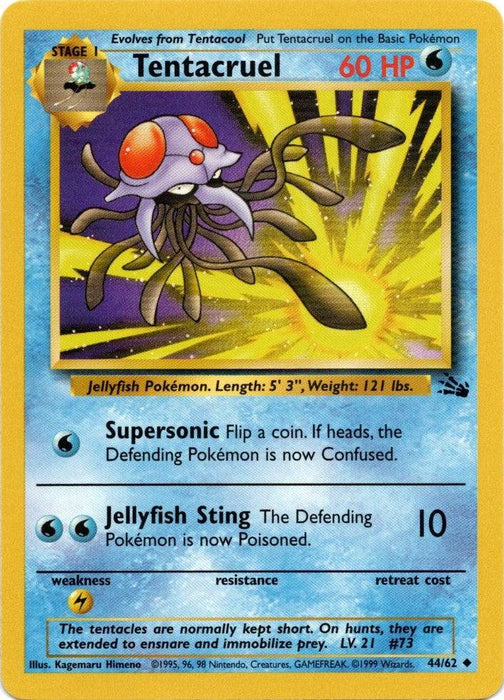 Tentacruel (44/62) [Fossil Unlimited] - for just $0.40! 