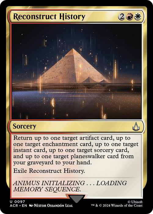 Reconstruct History (ACR-097) - Assassin's Creed - for just $0.11! 