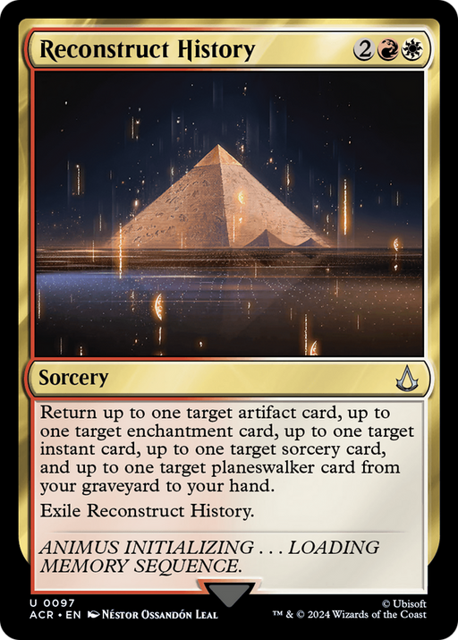 Reconstruct History (ACR-097) - Assassin's Creed - for just $0.11! 