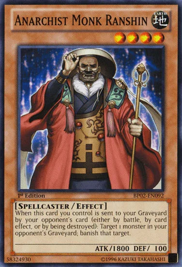 Anarchist Monk Ranshin [BP02-EN092] Common - for just $0.10! 