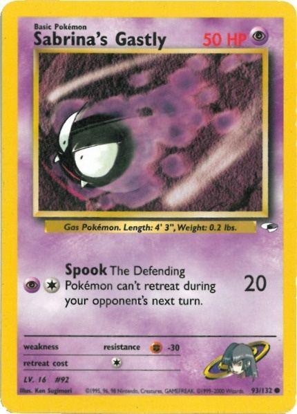 Sabrina's Gastly (93/132) [Gym Heroes Unlimited] - for just $0.80! 