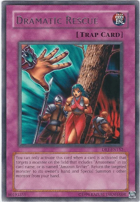 Dramatic Rescue [DR1-EN152] Rare - for just $0.20! 