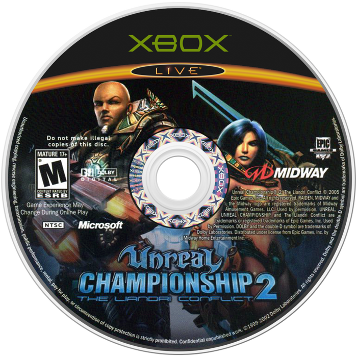 Unreal Championship 2: The Liandri Conflict – Xbox (XBOX) - for just $0! 