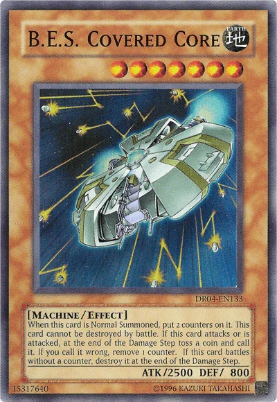 B.E.S. Covered Core [DR04-EN133] Super Rare - for just $2.70! 