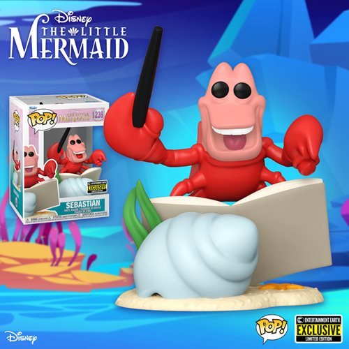 Funko Pop! 1239 Disney - The Little Mermaid - Sebastian Vinyl Figure - Entertainment Earth Exclusive - Premium Toys & Games - Just $13.99! Shop now at Retro Gaming of Denver