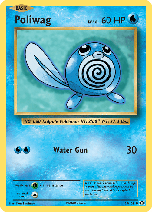 Poliwag (23/108) [XY: Evolutions] - for just $0.10! 