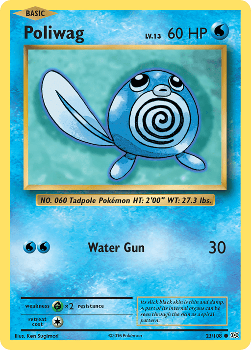 Poliwag (23/108) [XY: Evolutions] - for just $0.10! 