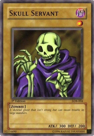 Skull Servant [LOB-004] Common - for just $0.35! 