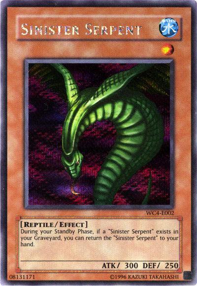 Sinister Serpent [WC4-E002] Prismatic Secret Rare - for just $15.25! 