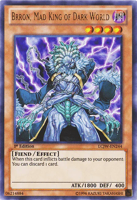 Brron, Mad King of Dark World [LCJW-EN244] Ultra Rare - for just $0.15! 