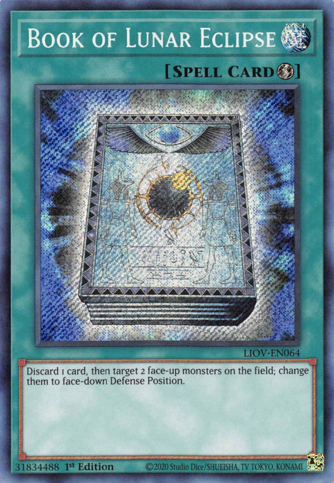 Book of Lunar Eclipse [LIOV-EN064] Secret Rare - for just $0.95! 