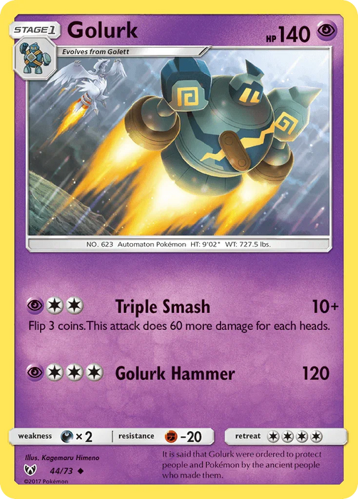 Golurk (44/73) [Sun & Moon: Shining Legends] - for just $0.10! 
