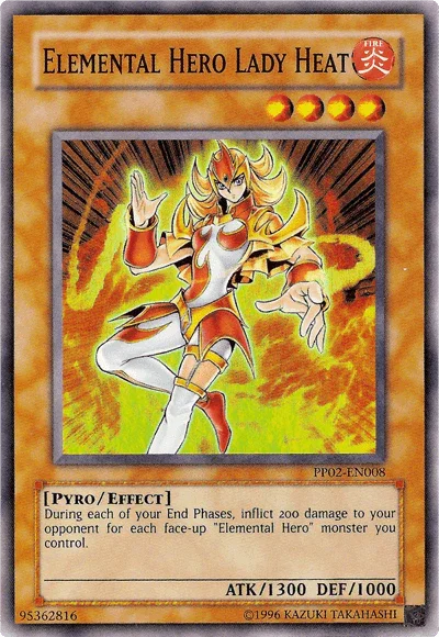 Elemental Hero Lady Heat [PP02-EN008] Super Rare - for just $0.40! 