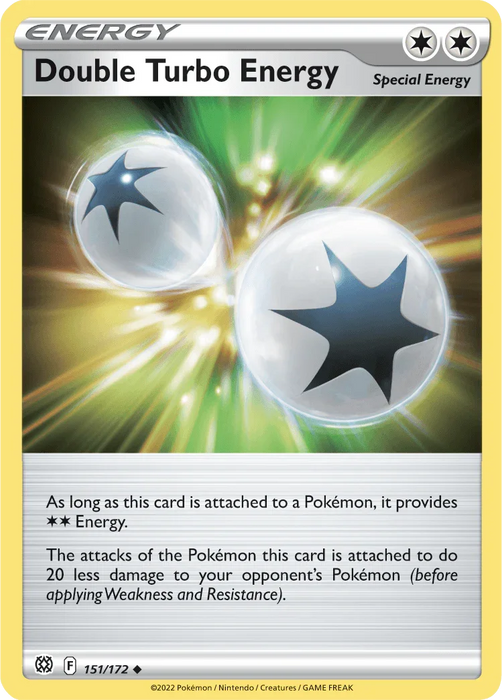 Double Turbo Energy (151/172) [Sword & Shield: Brilliant Stars] - for just $0.10! 