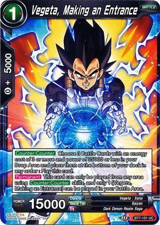 Vegeta, Making an Entrance (BT7-101) [Assault of the Saiyans] - for just $0.10! 