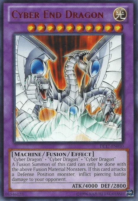 Cyber End Dragon (Red) [DL17-EN010] Rare - for just $1.80! 