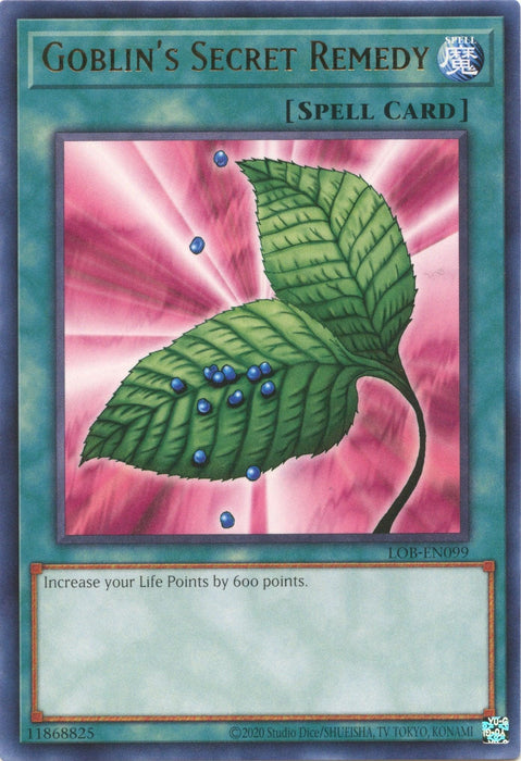 Goblin's Secret Remedy (25th Anniversary) [LOB-EN099] Rare - for just $0.10! 