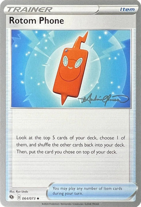 Rotom Phone (064/073) (The Shape of Mew - Andre Chiasson) [World Championships 2022] - for just $0.10! 
