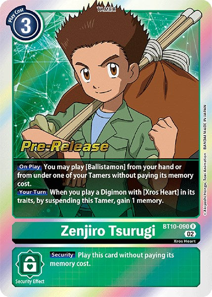 Zenjiro Tsurugi [BT10-090] [Xros Encounter Pre-Release Cards] - Just $0.20! Shop now at Retro Gaming of Denver