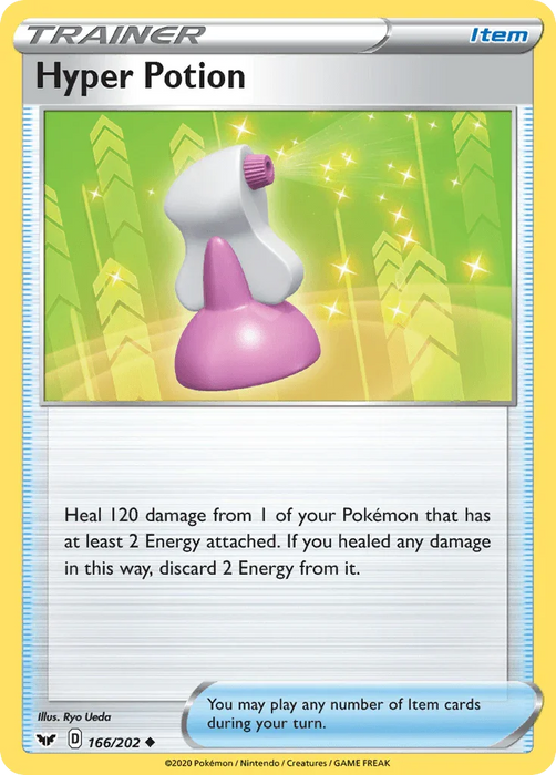 Hyper Potion (166/202) [Sword & Shield: Base Set] - for just $0.10! 