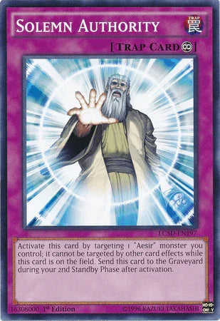 Solemn Authority [LC5D-EN197] Common - for just $0.10! 