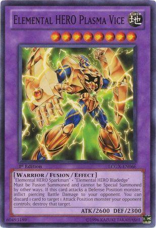 Elemental HERO Plasma Vice [LCGX-EN066] Common - for just $0.50! 