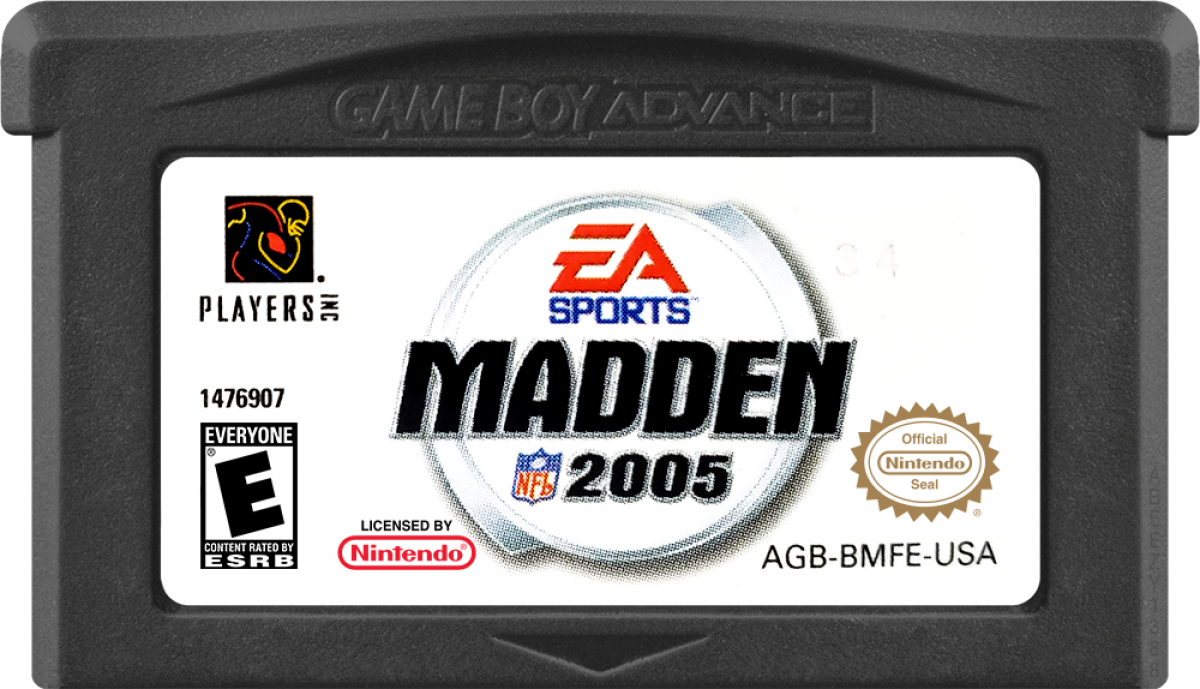 Madden NFL 2005 – Game Boy Advance (GBA) - for just $6.99! 