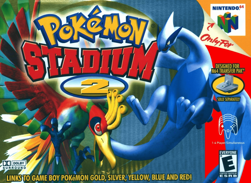 Pokemon Stadium 2  – Nintendo 64 (N64) - for just $89.99! 