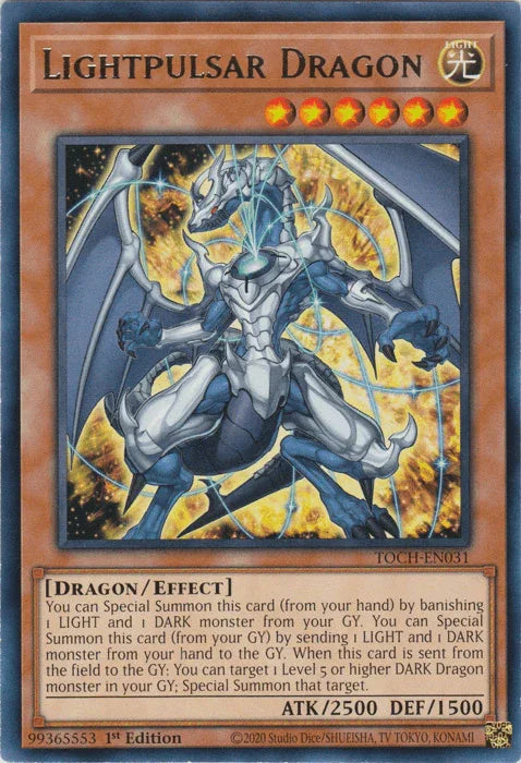 Lightpulsar Dragon [TOCH-EN031] Rare - for just $0.10! 