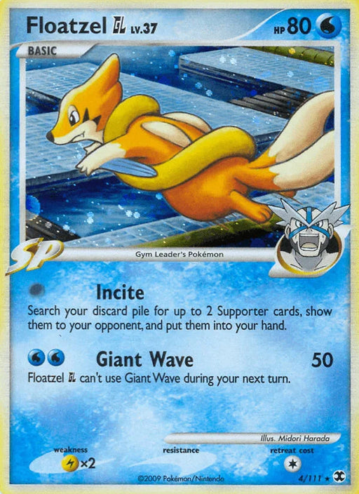 Floatzel GL (4/111) [Platinum: Rising Rivals] - for just $2.95! 