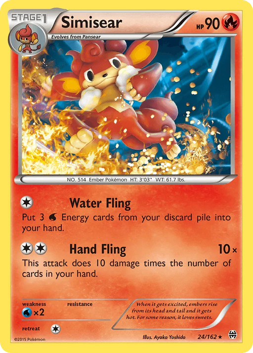 Simisear (24/162) [XY: BREAKthrough] - for just $0.15! 
