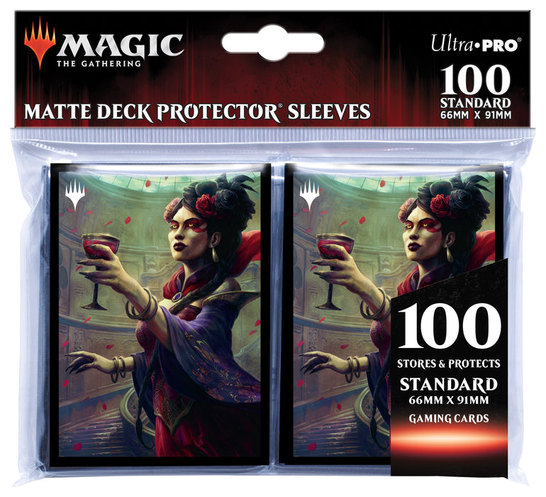 Ultra PRO: Standard 100ct Sleeves - Innistrad Crimson Vow (Henrika, Infernal Seer) - Just $0! Shop now at Retro Gaming of Denver