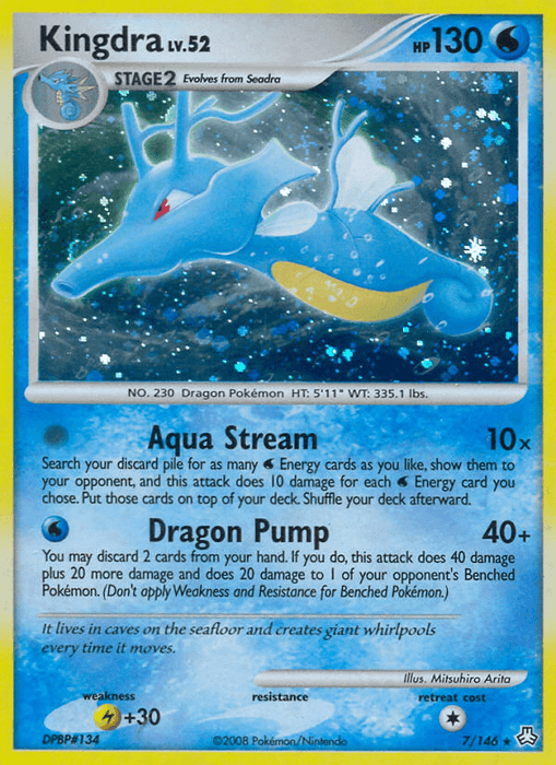 Kingdra (7/146) [Diamond & Pearl: Legends Awakened] - for just $4.85! 