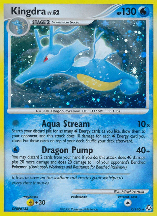 Kingdra (7/146) [Diamond & Pearl: Legends Awakened] - for just $6.35! 