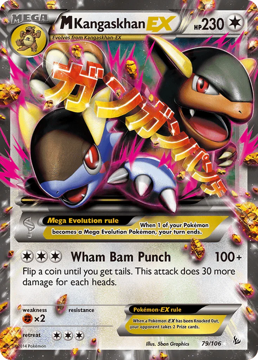 M Kangaskhan EX (79/106) [XY: Flashfire] - for just $7.90! 