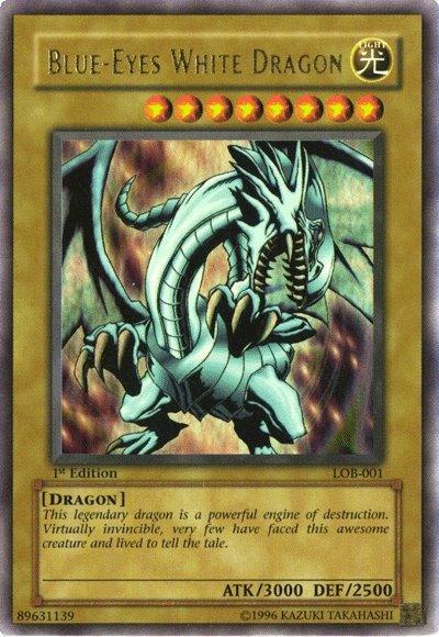 Blue-Eyes White Dragon [LOB-001] Ultra Rare - for just $46.30! 