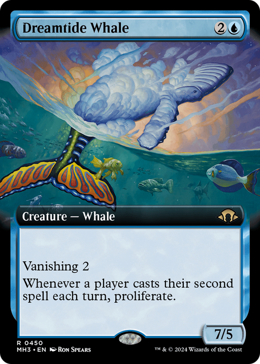 Dreamtide Whale (Extended Art) [Modern Horizons 3] - Just $0.45! Shop now at Retro Gaming of Denver