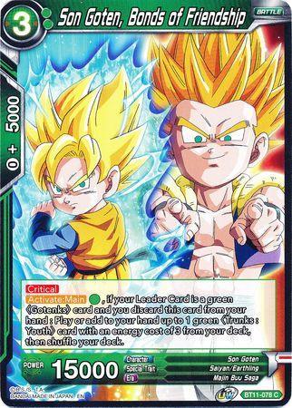 Son Goten, Bonds of Friendship (BT11-078) [Vermilion Bloodline] - for just $0.10! 