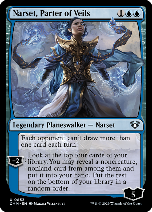 Narset, Parter of Veils (CMM-853) - Commander Masters - for just $0.62! 