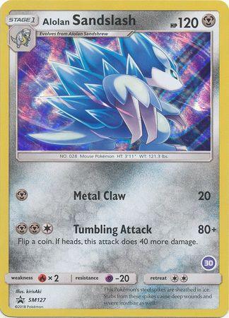 Alolan Sandslash (SM127) (Deck Exclusive #30) [Sun & Moon: Trainer Kit - Alolan Sandslash] - for just $0.75! 