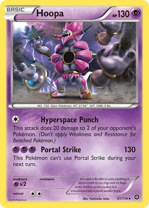 Hoopa (51/114) [XY: Steam Siege] - for just $0.15! 
