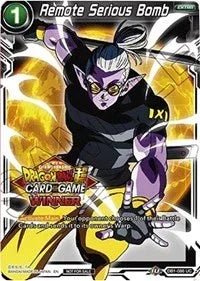 Remote Serious Bomb (DB1-086) [Tournament Promotion Cards] - for just $14! 