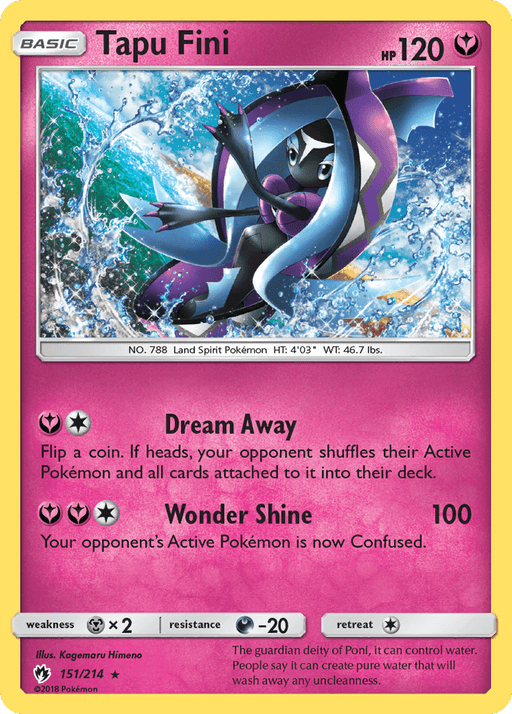 Tapu Fini (151/214) [Sun & Moon: Lost Thunder] - for just $1.05! 