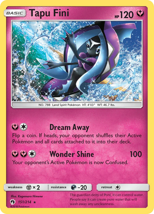 Tapu Fini (151/214) [Sun & Moon: Lost Thunder] - for just $1.20! 