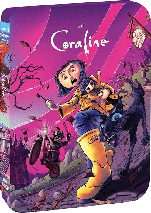 Coraline - Limited Edition Steelbook (4K Ultra HD + Blu-ray) - for just $28.99! 